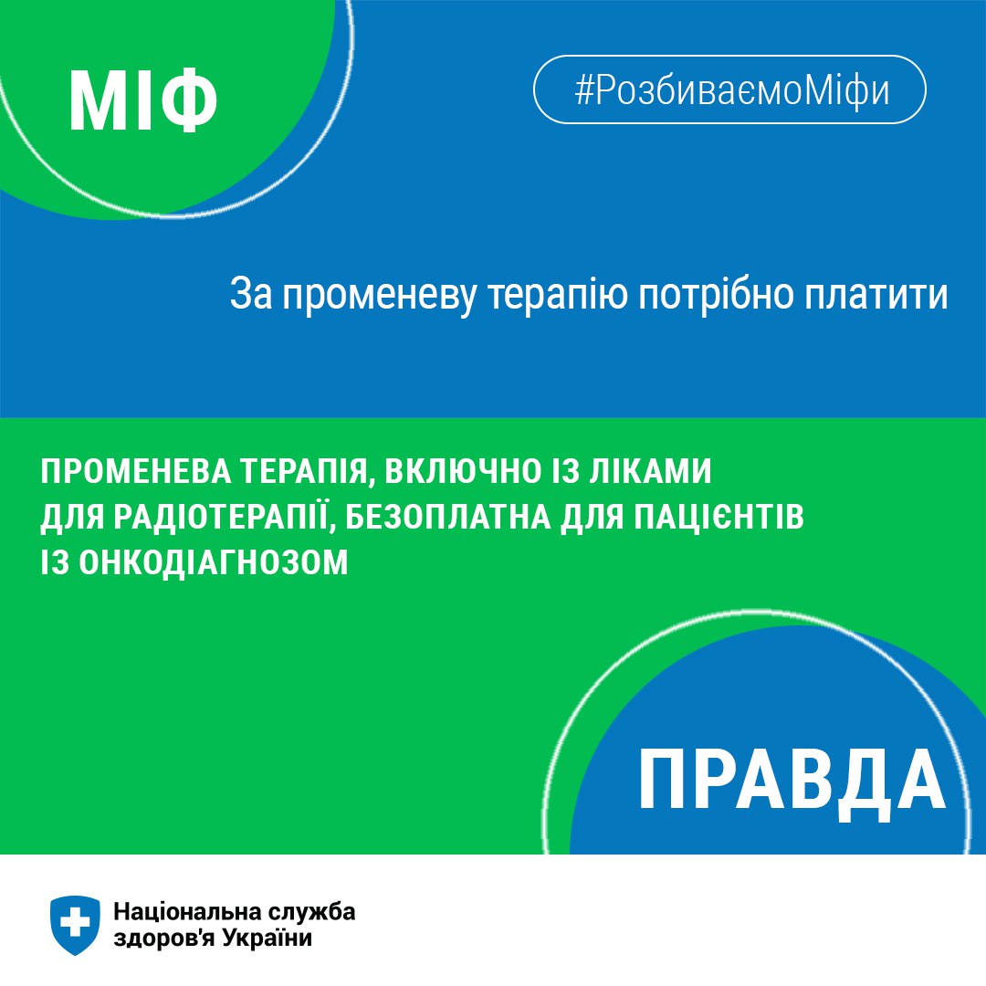 Розбиваємо міф про променеву терапію