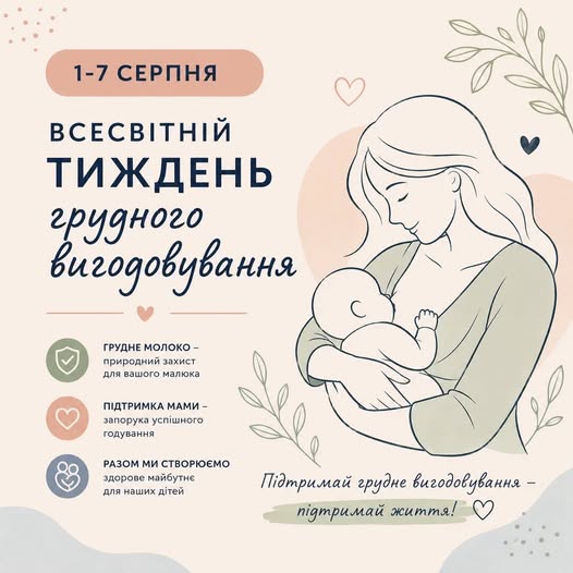 Грудне вигодовування — найкращий початок життя Грудне вигодовування — найкращий початок життя